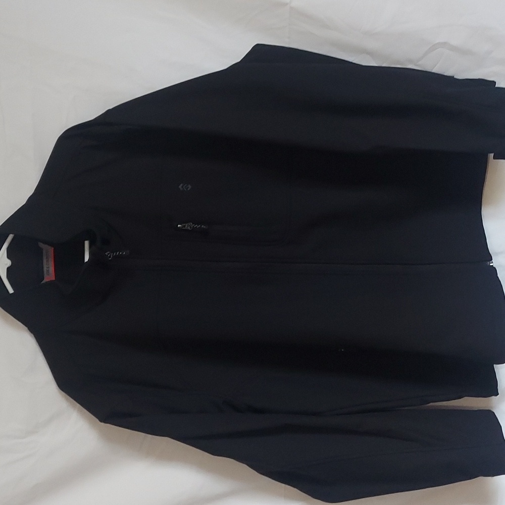 Free Country Men's Black Windbreaker Jacket